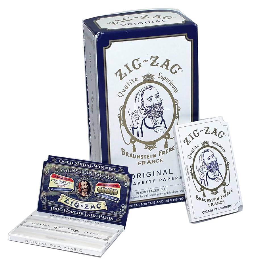 ペーターテープ　24本 Amazon | Zig Zag Cigarette Rolling Papers 24パック/ボックス